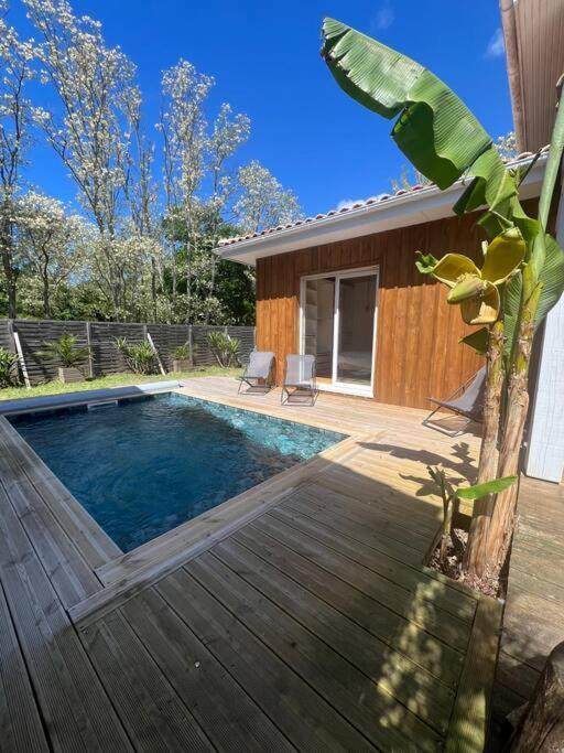 Villa Avec Piscine Proche Du Lac La Teste-de-Buch Exterior photo